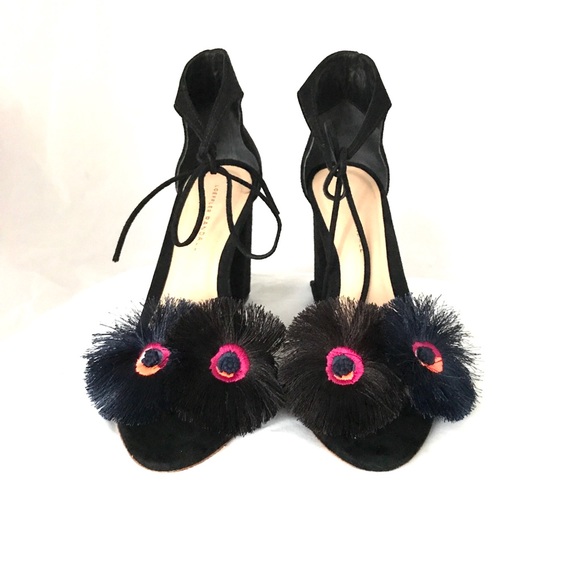Loeffler Randall Shoes - Loeffler Randall Black Sandal Heel Sz 10
